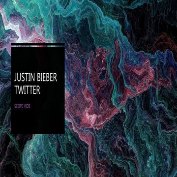 Justin bieber twitter
