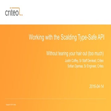 Working with the Scalding Type-Safe API 