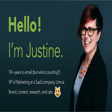 SearchLove Boston 2018 - Justine Jordan - The State of Email: Insights from 3...