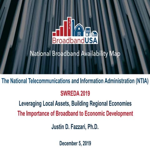 Broadband and Economic Development (Justin Fazzari)