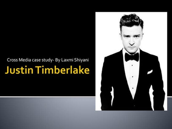 Justin timberlake digi pack analysis | PPT