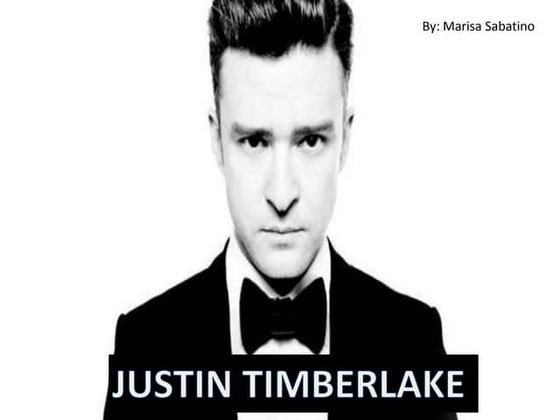 Justin timberlake through the years | PPT
