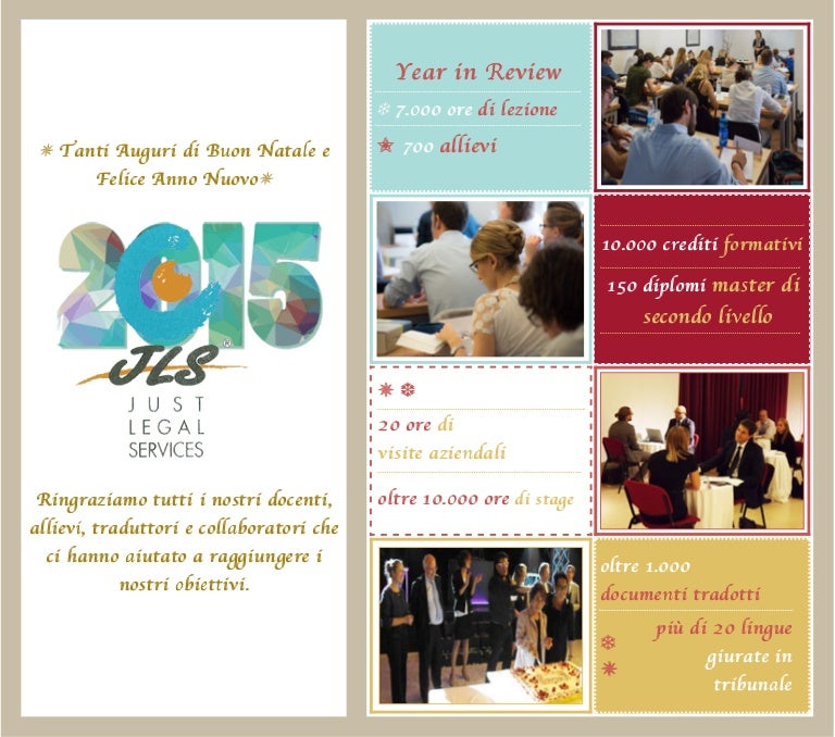 Buon Natale In 4 Lingue.Just Legal Services Year In Review 2014 Tanti Auguri Di Buon Natale