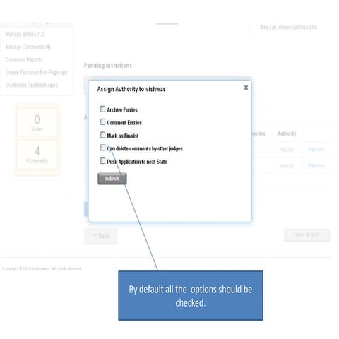 Justmeans power point