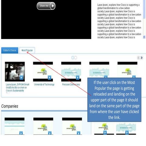 Justmeans power point