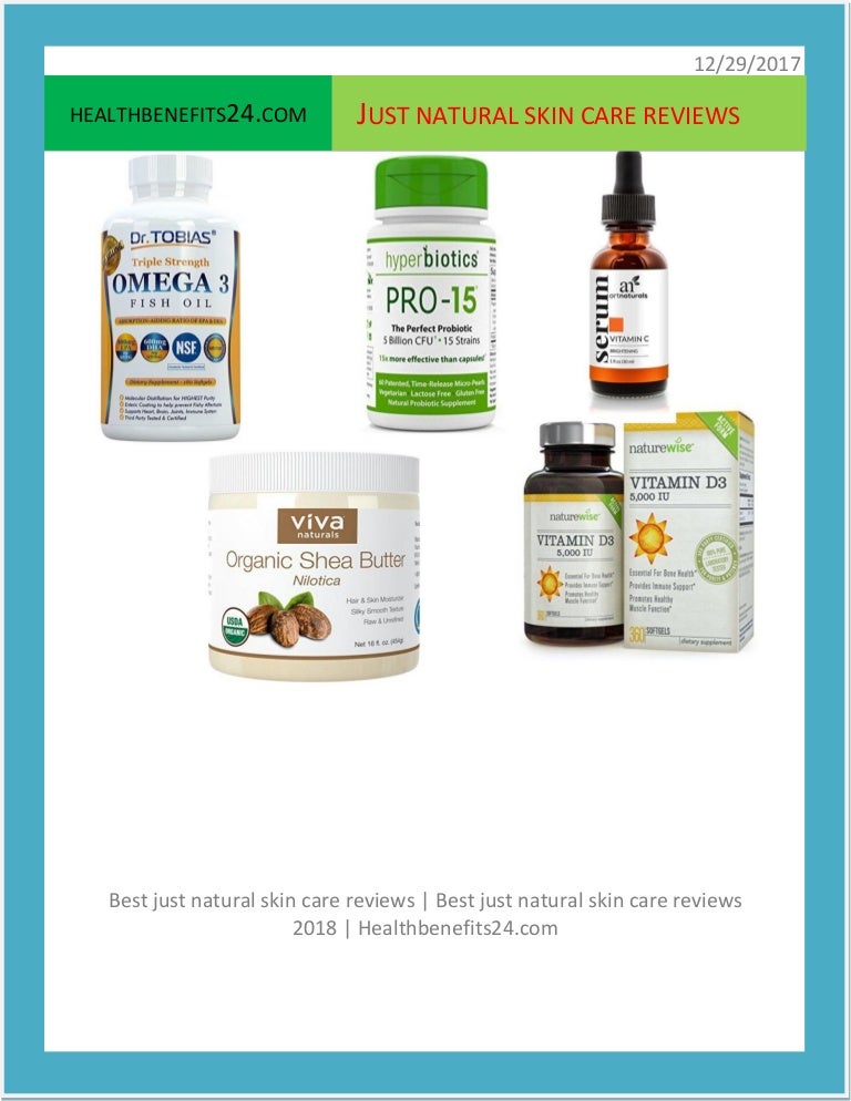 just natural skin care