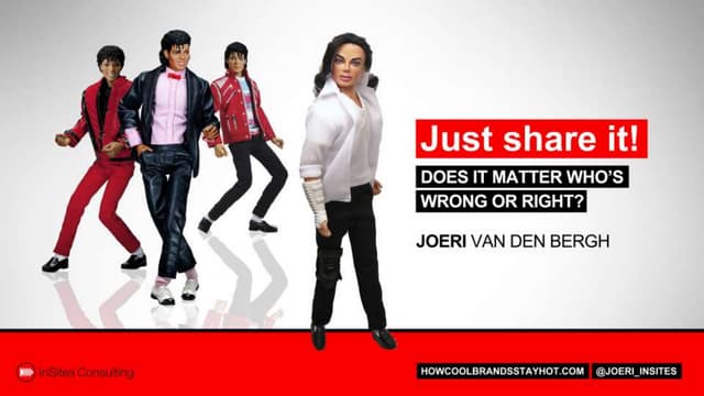 Just share it! Does it matter who's...