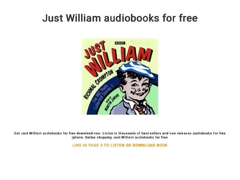 Just William Audiobooks For Free