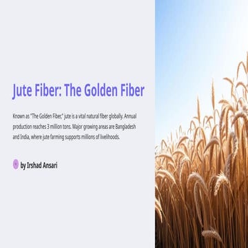 Jute-Fiber-The-Golden-Fiber all you need to know
