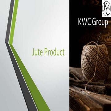 Jute product ppt