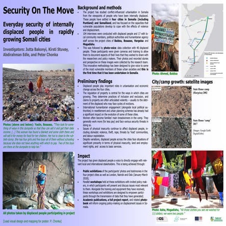 Power of partnership conference: Poster: Security on the move