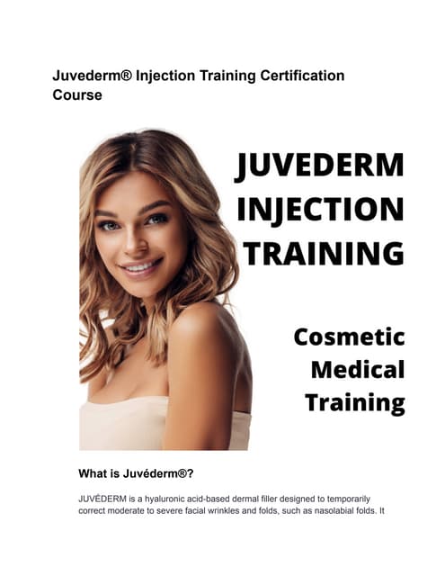 Best Botox and Dermal Filler Training and Certification in Columbus PDF Best Botox and Dermal Filler Training and Certification in Columbus PDF
