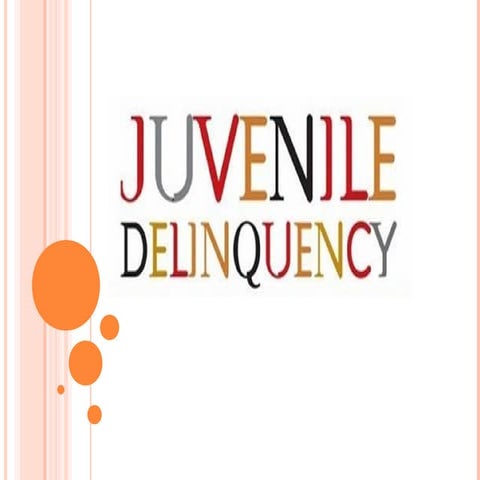 Juvenile delinquency