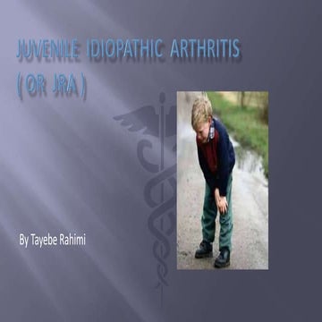 Juvenile idiopathic arthritis
