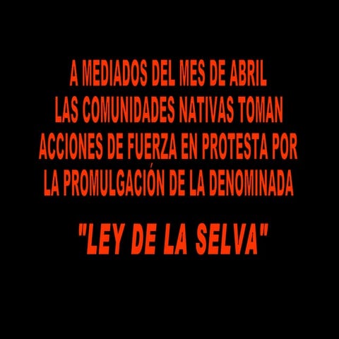 Mensaje del personal policial