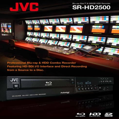 JVC SR-HD2500E