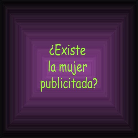 Imagen, Mujer y Publicidad