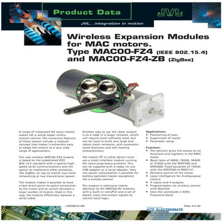 JVL Wireless Expansion Module FZ4