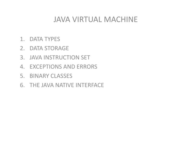 Java Virtual Machine