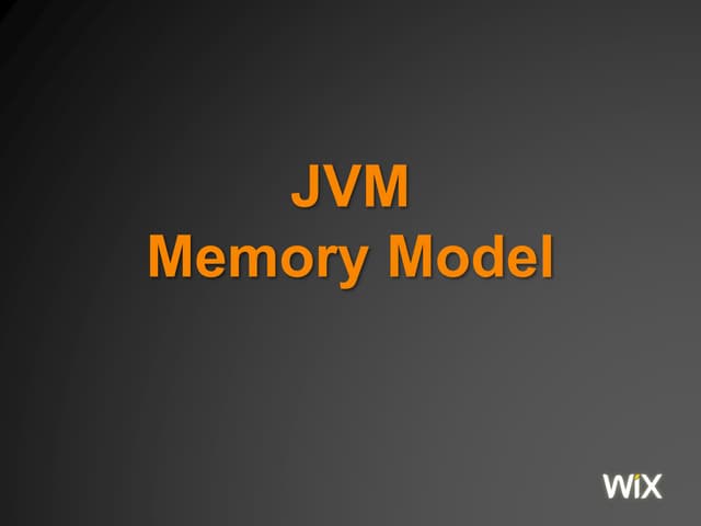 Jvm memory model