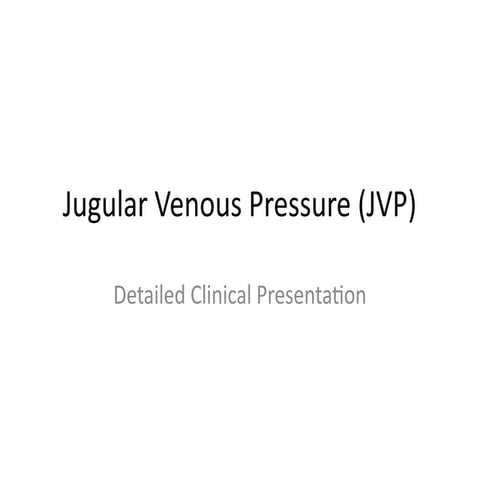 JVP_Presentation.pptx pressure of heart .