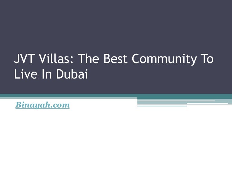JVT Villas: The Best Community To Live In Dubai 3 jvtvillas 210927125410 thumbnail 4
