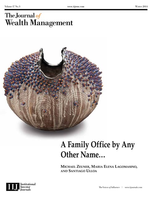 JWM - A Family Office by Any Other Name