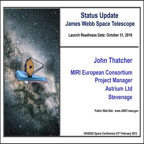 MIRI & the James Webb Space Telescope