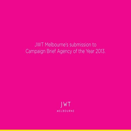 Jwt melb campaign_b_aoty2013