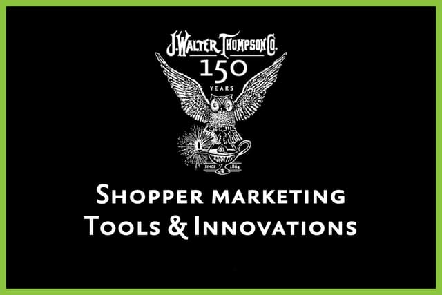 JWT Ukraine Shopper marketing: Tool...