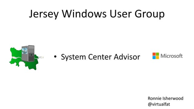 Introduction to System Center Advisor and Virtual Machine Manager 2012