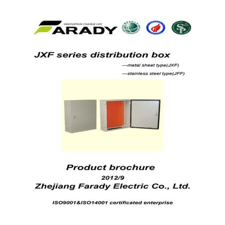Jxf distribution box