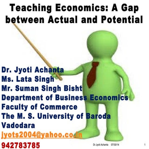  teaching economics
