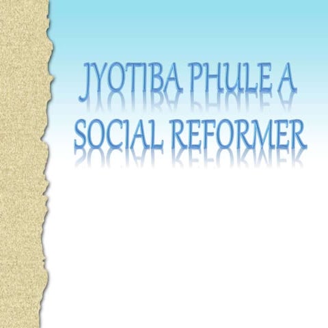 Jyotiba phule