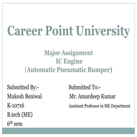 K 10716 mukesh beniwal (automatic pneumatic bumper)