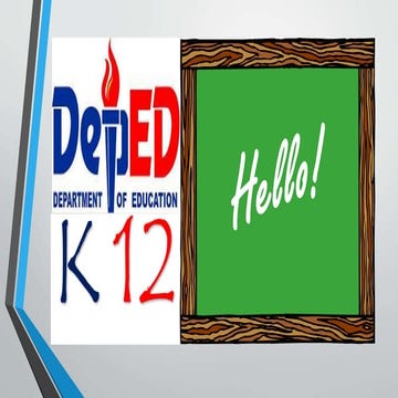 K 12- The Grade III Learner