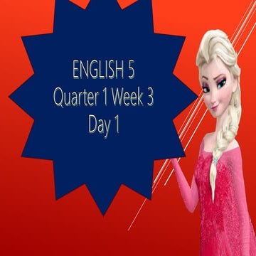 K 12 english 5 week 3 day 1