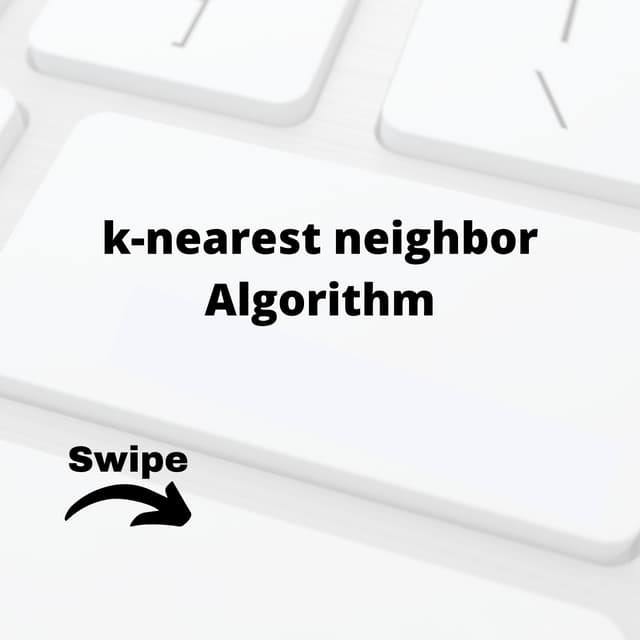 K-Nearest Neighbor(KNN) | PPTX