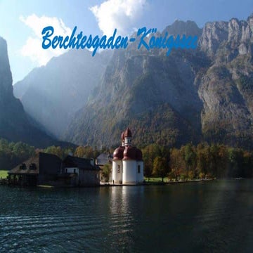 Koenigssee-berchtesgaden