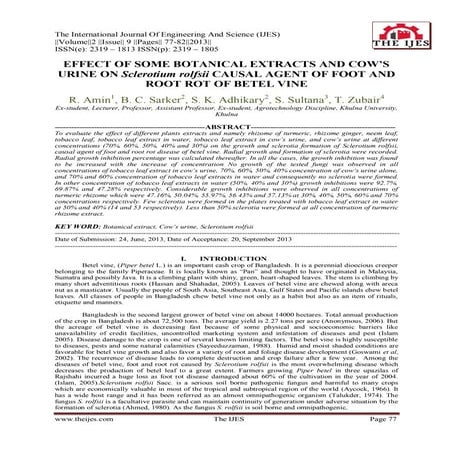 The International Journal of Engineering and Science (The IJES) | PDF