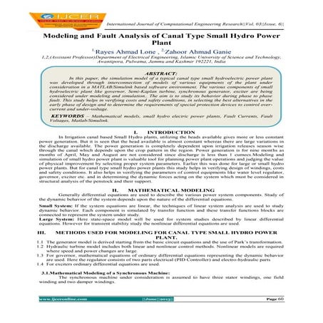 International Journal of Computational Engineering Research(IJCER)