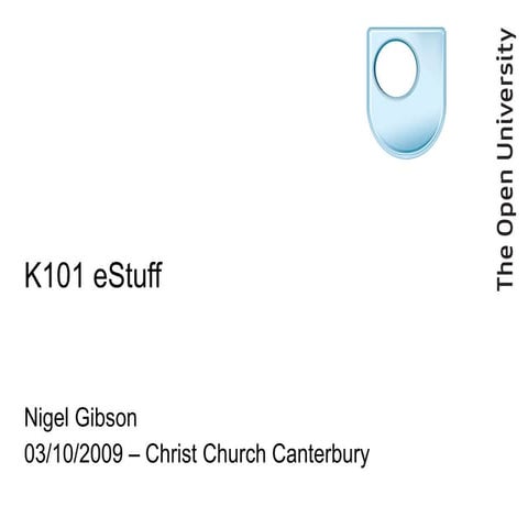 K101 E Stuff Oct 2009