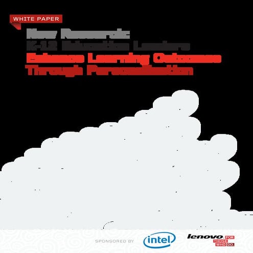 White Paper: Engage Every Student with Personalized Learning