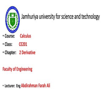 Calculus ch2 -_derivative_-lecture_1