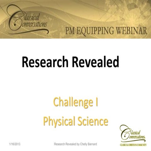 Challenge 1 Research Project | PDF