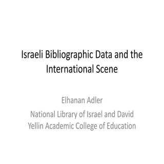 K2 elhanan adler_israelbibliographi...