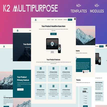 Premium Dark HubSpot Theme for Businesses | PDF