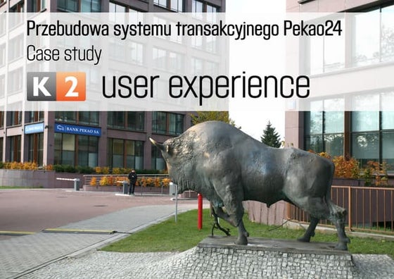Case study Pekao24 - K2 User Experience