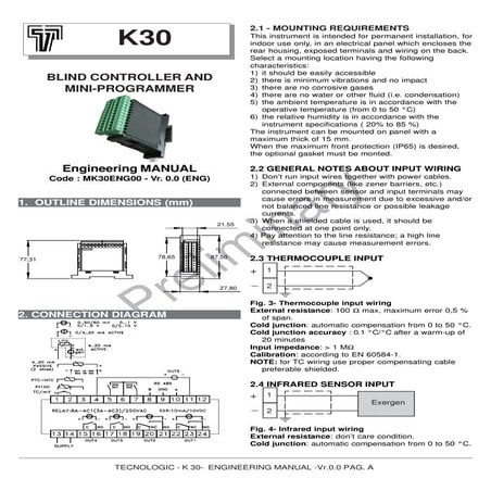 K30 Temperature Controller