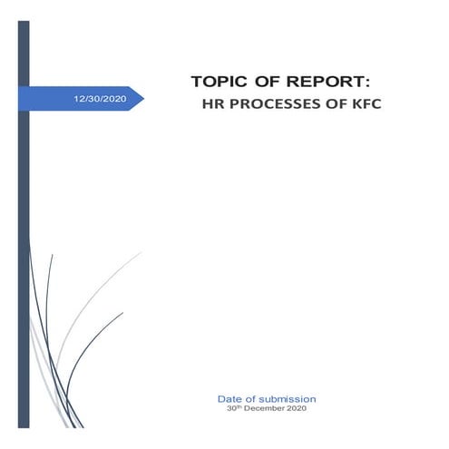 Performance management of KFC | PPTX